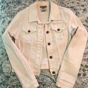 White Jean Jacket